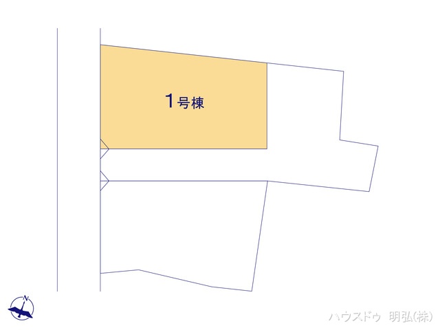 愛知県小牧市大字東田中の新築戸建て全体区画図 ※図面と異なる場合は現況を優先