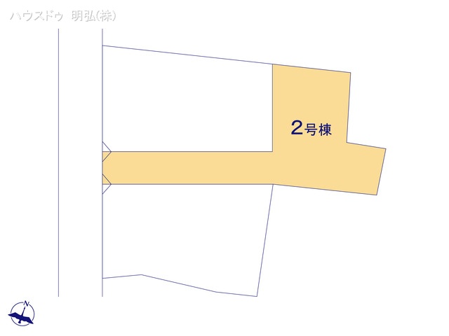 愛知県小牧市大字東田中の新築戸建て全体区画図 ※図面と異なる場合は現況を優先