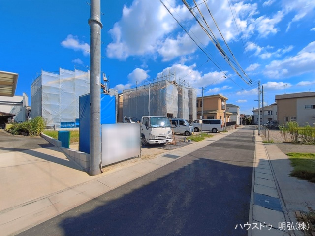 新築戸建て 小牧市東田中1期 3号棟 上棟