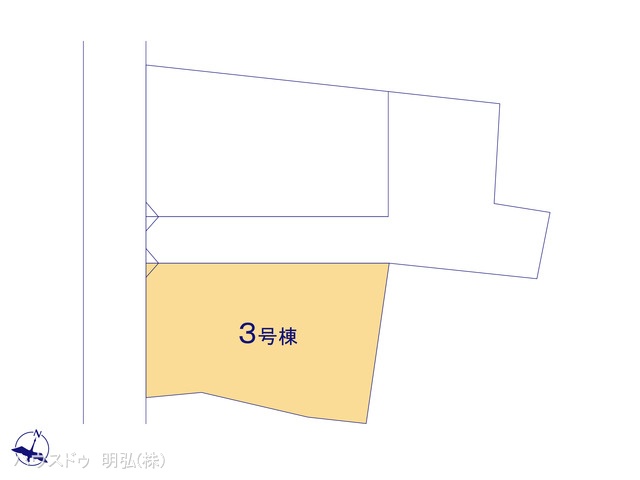 愛知県小牧市大字東田中の新築戸建て全体区画図 ※図面と異なる場合は現況を優先