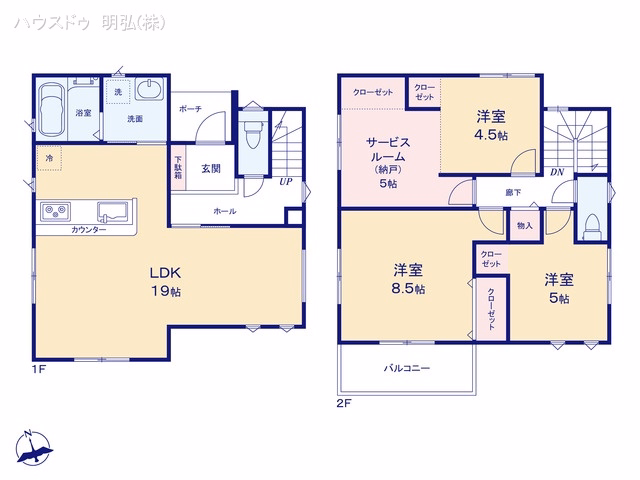 小牧市藤島町居屋敷（戸建） 間取図