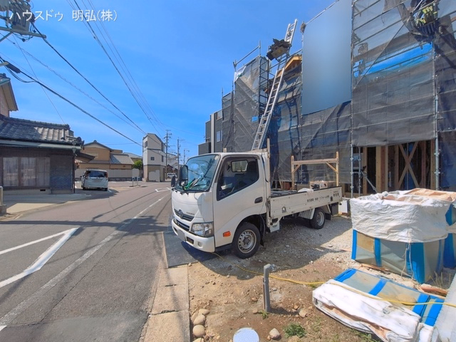愛知県江南市今市場町秋津の新築戸建て上棟写真 2026年5月24日撮影