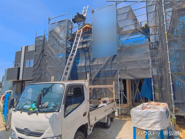 愛知県江南市今市場町秋津の新築戸建て上棟写真 2026年5月24日撮影