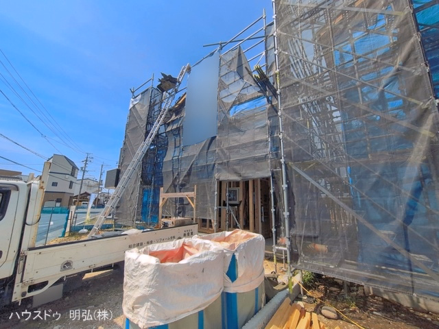 愛知県江南市今市場町秋津の新築戸建て上棟写真 2026年5月24日撮影
