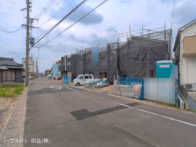 愛知県江南市今市場町秋津の新築戸建てシート写真 2026年6月15日撮影