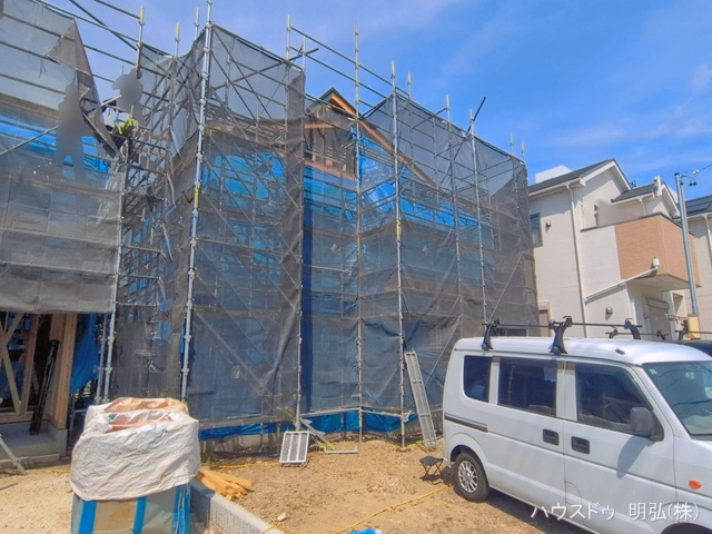 愛知県江南市今市場町秋津の新築戸建て上棟写真 2026年5月24日撮影