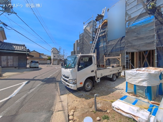 愛知県江南市今市場町秋津の新築戸建て上棟写真 2026年5月24日撮影