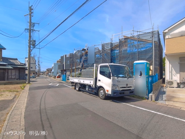 愛知県江南市今市場町秋津の新築戸建て上棟写真 2026年5月24日撮影
