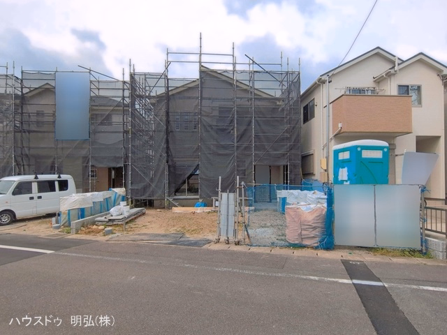愛知県江南市今市場町秋津の新築戸建てシート写真 2026年6月15日撮影