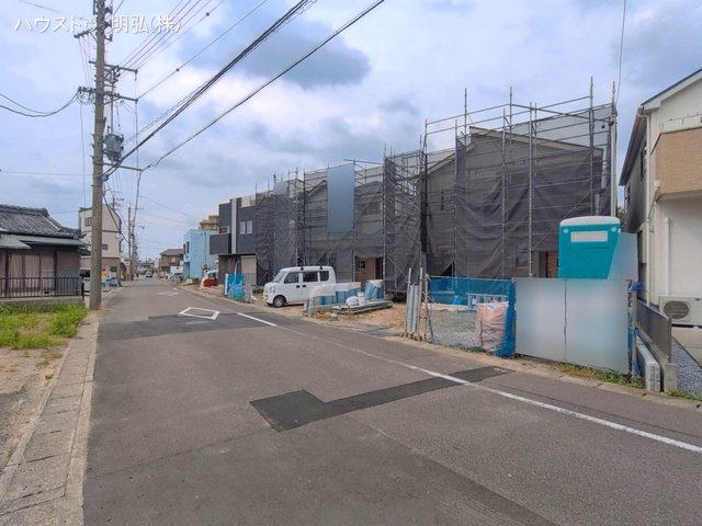 愛知県江南市今市場町秋津の新築戸建てシート写真 2026年6月15日撮影