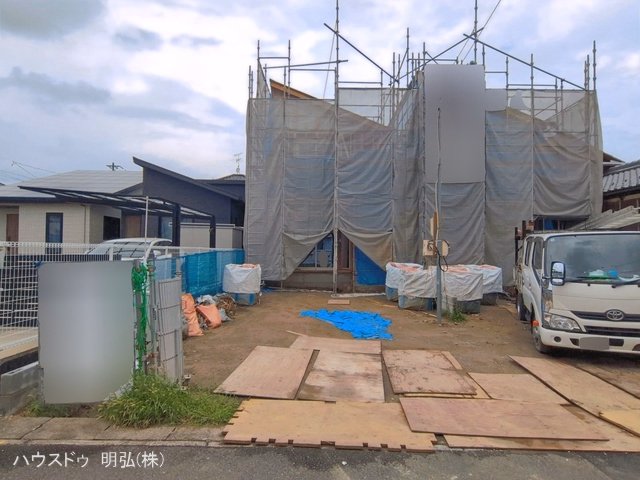 江南市古知野町大塔（戸建）01 上棟