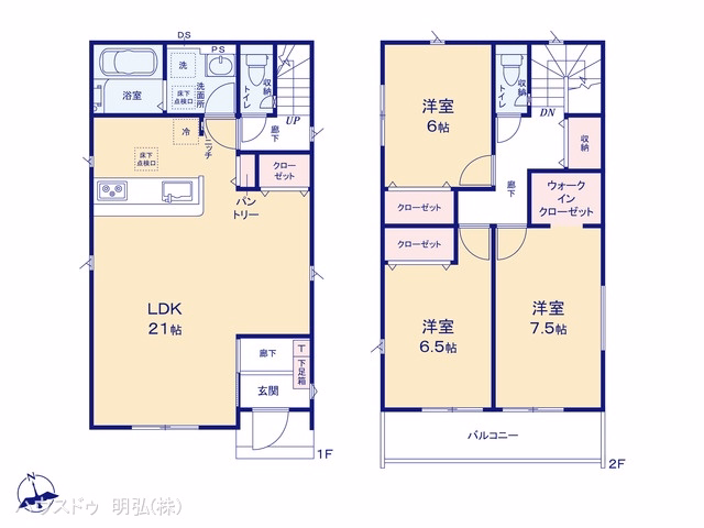 小牧市大字小松寺（戸建）02 間取図