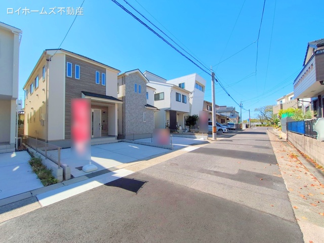 愛知県名古屋市名東区香流1丁目の新築戸建て完成写真 2025年10月8日撮影