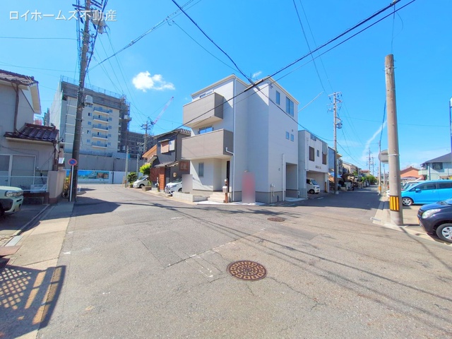 愛知県名古屋市港区津金２丁目の新築戸建て完成写真 2025年9月29日撮影