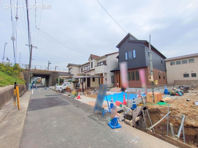 愛知県名古屋市守山区川北町の新築戸建て外構写真 2025年11月12日撮影