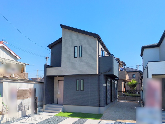 愛知県名古屋市中川区下之一色町字松蔭7丁目の新築戸建て完成写真 2025年10月29日撮影