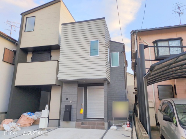 愛知県名古屋市南区観音町3丁目の新築戸建て完成写真 2025年10月26日撮影