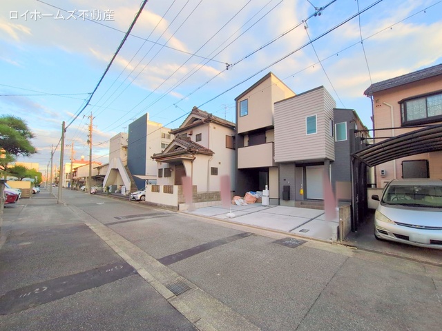 愛知県名古屋市南区観音町3丁目の新築戸建て完成写真 2025年10月26日撮影