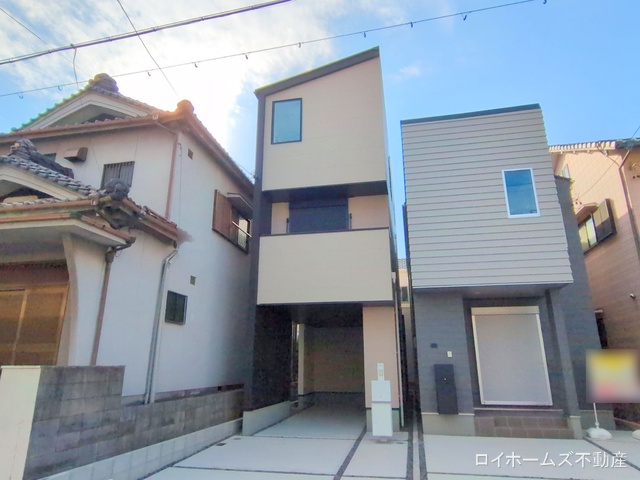 愛知県名古屋市南区観音町３丁目の新築戸建て完成写真 2025年10月29日撮影