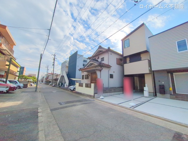 愛知県名古屋市南区観音町３丁目の新築戸建て完成写真 2025年10月29日撮影