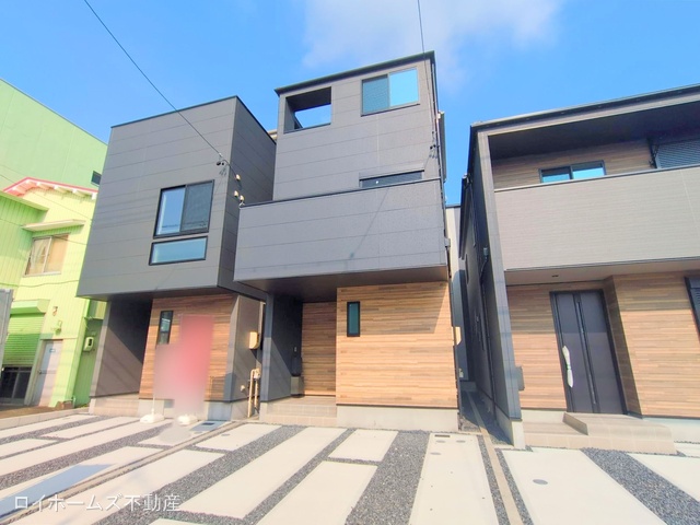 愛知県名古屋市中村区宿跡町３丁目の新築戸建て完成写真 2025年9月16日撮影