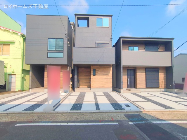 愛知県名古屋市中村区宿跡町３丁目の新築戸建て完成写真 2025年9月16日撮影