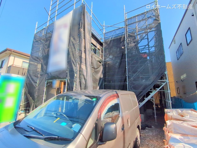 愛知県名古屋市港区甚兵衛通4丁目の新築戸建てシート写真 2025年11月13日撮影