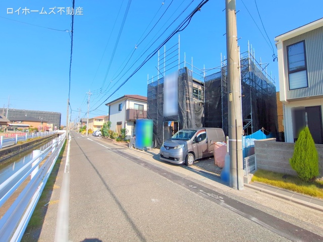 愛知県名古屋市港区甚兵衛通4丁目の新築戸建てシート写真 2025年11月13日撮影