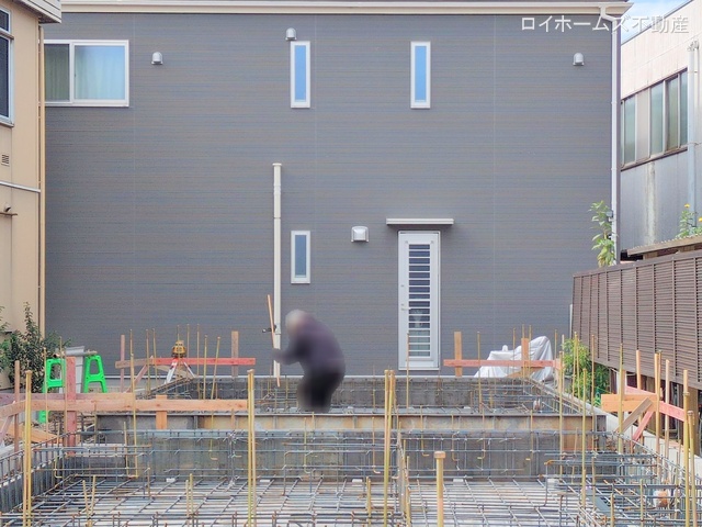 愛知県名古屋市守山区廿軒家の新築戸建て基礎写真 2025年11月10日撮影