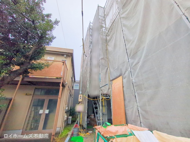 愛知県名古屋市守山区廿軒家の新築戸建てシート写真 2025年12月24日撮影