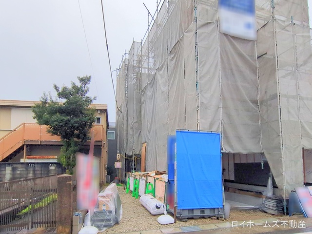 愛知県名古屋市守山区廿軒家の新築戸建てシート写真 2025年12月24日撮影