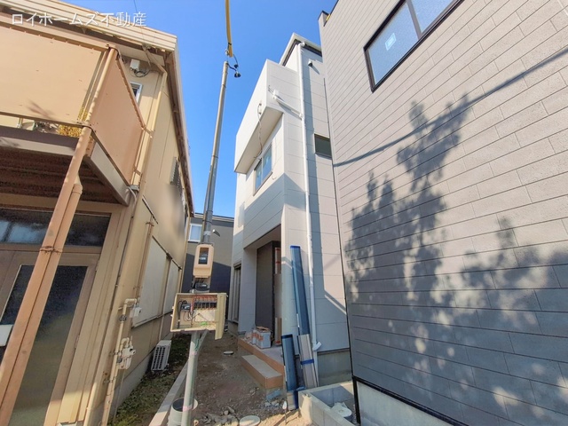 愛知県名古屋市守山区廿軒家の新築戸建て外構写真 2026年1月15日撮影