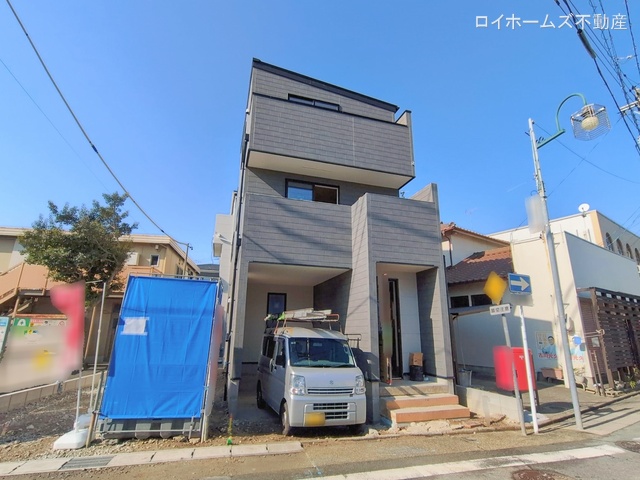 愛知県名古屋市守山区廿軒家の新築戸建て外構写真 2026年1月15日撮影