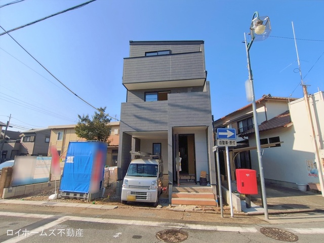 愛知県名古屋市守山区廿軒家の新築戸建て外構写真 2026年1月15日撮影