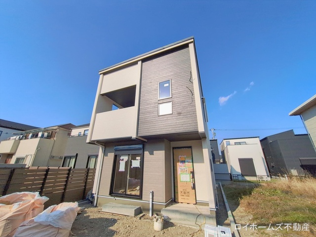 愛知県名古屋市港区大西２丁目の新築戸建て外構写真 2026年1月12日撮影