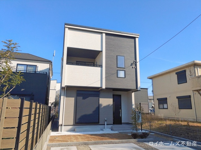 愛知県名古屋市港区大西2丁目の新築戸建て完成写真 2026年2月3日撮影