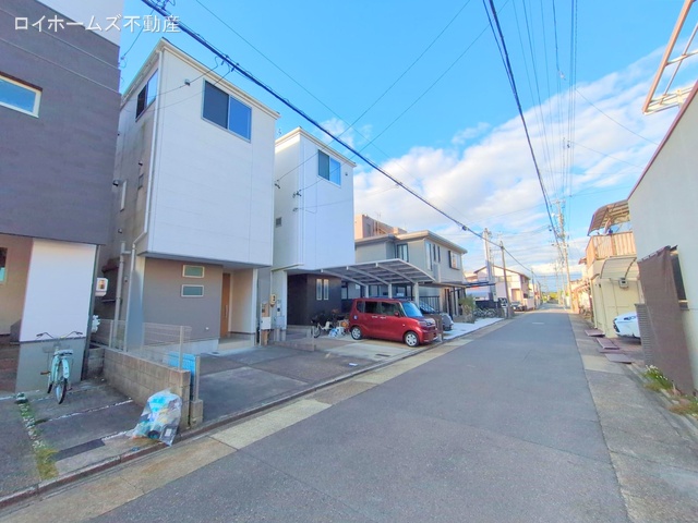 愛知県名古屋市中村区森田町3丁目の中古戸建て完成写真 2025年10月27日撮影