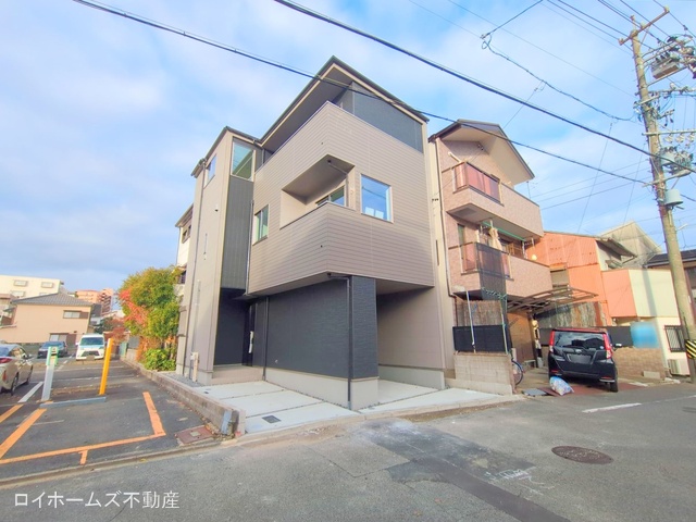 愛知県名古屋市北区大野町２丁目の新築戸建て外構写真 2025年12月15日撮影