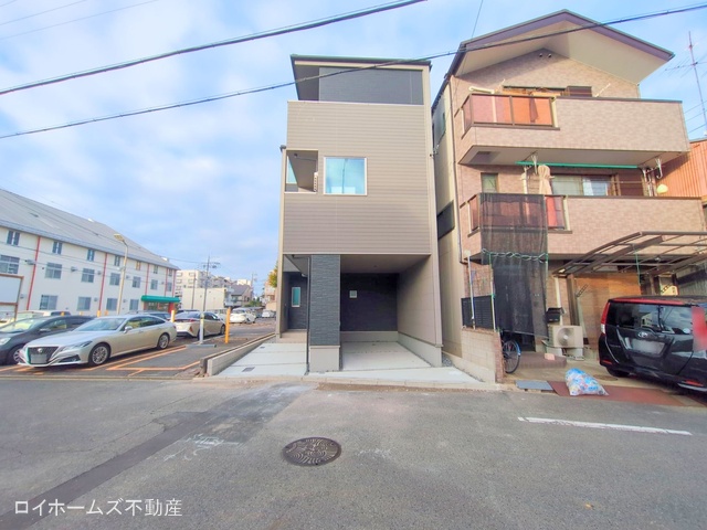 愛知県名古屋市北区大野町２丁目の新築戸建て外構写真 2025年12月15日撮影