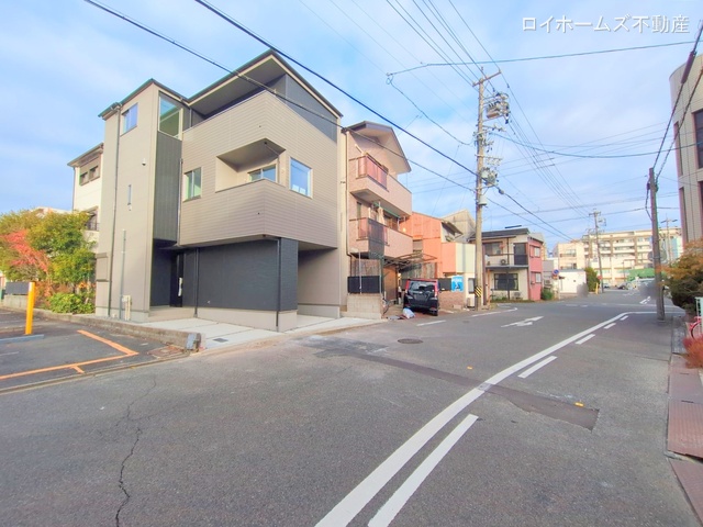 愛知県名古屋市北区大野町２丁目の新築戸建て外構写真 2025年12月15日撮影