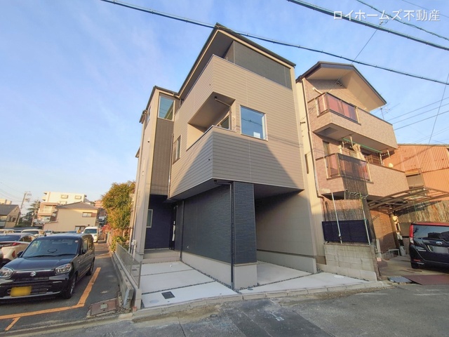 愛知県名古屋市北区大野町２丁目の新築戸建て完成写真 2026年1月14日撮影