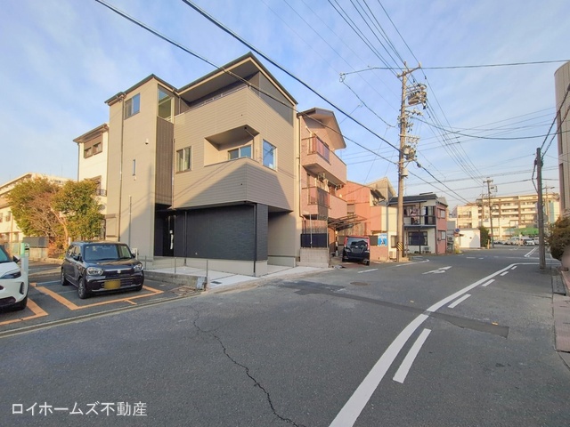 愛知県名古屋市北区大野町２丁目の新築戸建て完成写真 2026年1月14日撮影