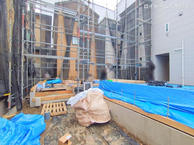 愛知県名古屋市北区水切町４丁目の新築戸建て基礎写真 2025年11月4日撮影