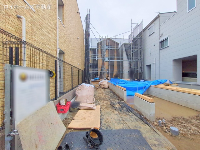 愛知県名古屋市北区水切町４丁目の新築戸建て基礎写真 2025年11月4日撮影