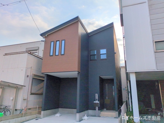 愛知県名古屋市南区星崎１丁目の新築戸建て完成写真 2025年12月7日撮影