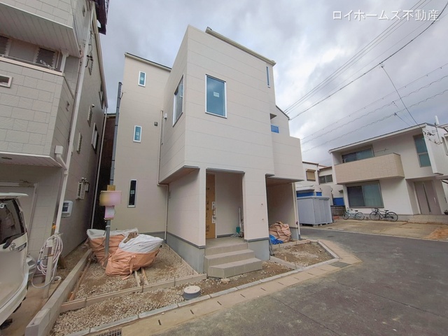 愛知県名古屋市西区城町の新築戸建て外構写真 2026年1月13日撮影