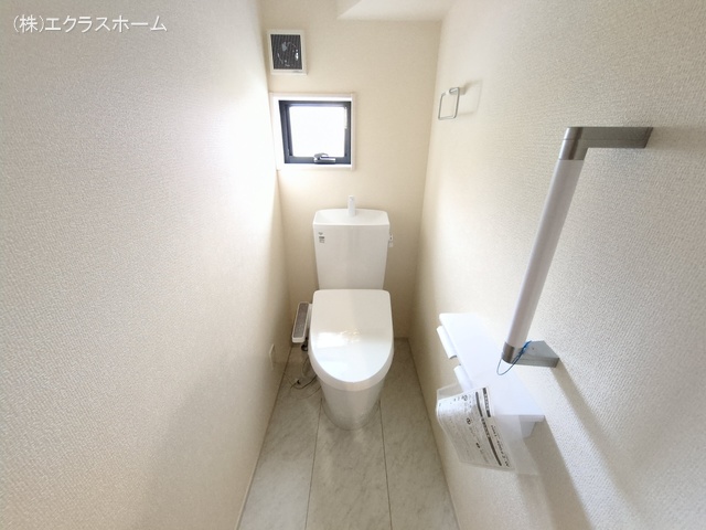 埼玉県春日部市備後東7丁目の新築戸建てトイレ写真 2025年9月18日撮影