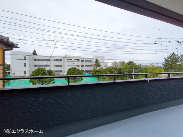 埼玉県春日部市備後東7丁目の新築戸建てバルコニー写真 2025年9月18日撮影