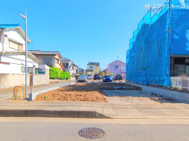 埼玉県春日部市備後東7丁目の新築戸建て更地・土地写真 2025年4月29日撮影