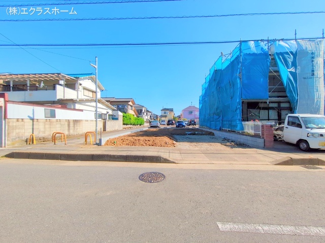 埼玉県春日部市備後東7丁目の新築戸建て更地・土地写真 2025年4月29日撮影